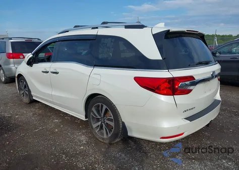 2018 Honda Odyssey Elite из США, поврежденный, VIN 5FNRL6H98JB045078